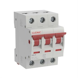 DKC YON max Выключатель нагрузки модульный MSD 3P 100A MSD-3P100 - фото 85504