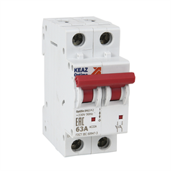 КЭАЗ Выключатель нагрузки модульный OptiDin BM63P-220-УХЛ3 (ВМ63Р) 332974 - фото 85648