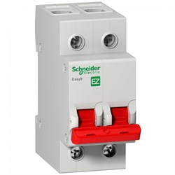 Schneider Electric EASY 9 Выключатель нагрузки 2P 40А EZ9S16240 - фото 85730