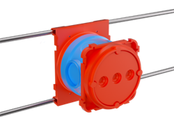 DKC Универсальная установочная коробка для заливки в бетон, 90х71x74мм 59392U - фото 86186