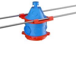 DKC Универсальная потолочная коробка для заливки в бетон, 90х71x114мм 59391U - фото 86199