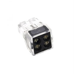 EKF PROxima Строительно-монтажная клемма СМК 773-104 4 отверстия 1,0-2,5мм2 (100шт.) plc-smk-104 - фото 86204