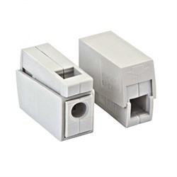 EKF PROxima Строительно-монтажная клемма СМК 224-111 проходная на 1 проводник 1,0-2,5мм2 (100шт.) plc-smk-111 - фото 86217