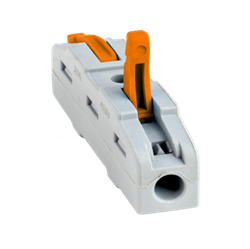 EKF PROxima Строительно-монтажная клемма СМК 222-421 проходная 1 полюс 0,08-4мм2 (25шт.) plc-smk-421 - фото 86220
