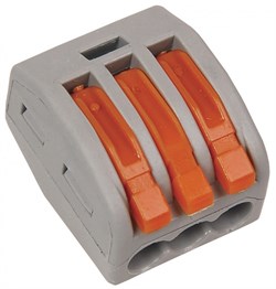 IEK Строительно-монтажная клемма СМК 222-413 (4 шт/упак) UKZ-004-413 - фото 86242