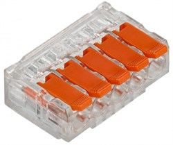 IEK Строительно-монтажная клемма СМК 221-615 UKZ40-615-050 - фото 86248