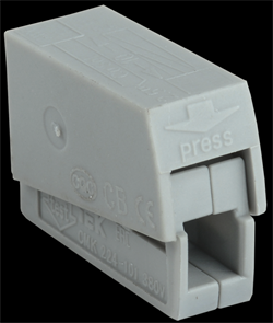 IEK Строительно-монтажная клемма СМК 224-101 UKZ50-101-001 - фото 86273