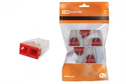 TDM Строительно-монтажная клемма КБМ-2273-232 (2,5мм2) с пастой (5 шт/упак) SQ0517-0121 - фото 86289