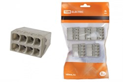 TDM Строительно-монтажная клемма КБМ-2273-248 (2,5мм2) с пастой (5 шт/упак) SQ0517-0127 - фото 86295