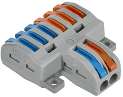 IEK Строительно-монтажная клемма СМК 222-4126 (4шт/упак) UKZ20-4126-004 - фото 86308