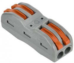 IEK Строительно-монтажная клемма СМК 222-4122 (4шт/упак) UKZ20-4122-004 - фото 86312