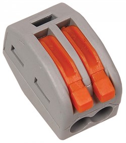 IEK Строительно-монтажная клемма СМК 222-412 (4 шт/упак) UKZ-004-412 - фото 86317