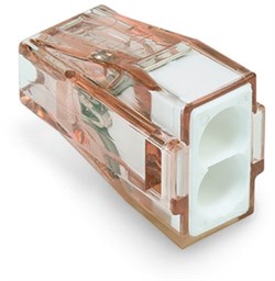 WAGO Клемма для 2-х медных(!) однопроволочных проводников сеч. от 1,5 до 4 мм кв. 773-602 - фото 86331