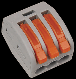 IEK Строительно-монтажная клемма СМК 222-413 UKZ-001-413 - фото 86336