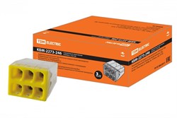 TDM Строительно-монтажная клемма КБМ-2273-246 (2,5мм2) с пастой SQ0517-0116 - фото 86347