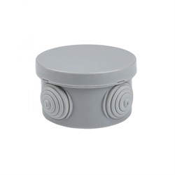 EKF PROxima Коробка распаячная КМР-040-038 с крышкой наружная (65х40) 4 мембранных ввода IP54 розничный стикер plc-kmr-040-038-r - фото 86369