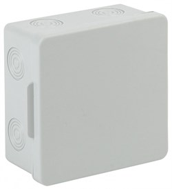 ЭРА KOR-100-100-50-8 Коробка распаячная открытой установки КОР 100х100х50мм без гермовводов 8 вх. IP54 Б0037440 - фото 86401