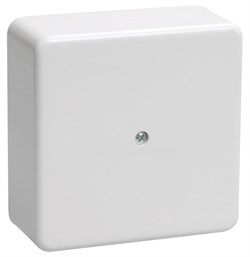 IEK Коробка КМ41222 распаячная для о/п 100х100х44мм белая(с контактной группой) UKO10-100-100-044-K01 - фото 86407