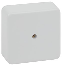ЭРА Распаячная коробка ЭРА BS-W-75-75-28 без клеммы 75х75х28мм белая IP40 Б0058704 - фото 86439