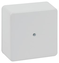 ЭРА Распаячная коробка ЭРА BS-W-100-100-50 без клеммы 100х100х50мм белая IP40 Б0058707 - фото 86444