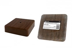 TDM Коробка распаячная КР 75х75х20 ОП бук, с клем. колодкой, IP40, инд. штрихкод SQ1401-0304 - фото 86465