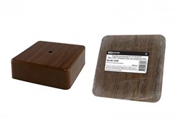 TDM Коробка распаячная КР 75х75х28 ОП бук, с клем. колодкой, IP40, инд. штрихкод SQ1401-0306 - фото 86469