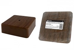 TDM Коробка распаячная КР 100х100х44 ОП бук, с клем. колодкой, IP40, инд. штрихкод SQ1401-0310 - фото 86473