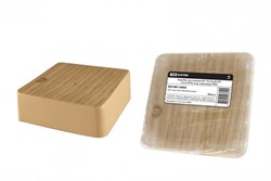 TDM Коробка распаячная КР 75х75х28 ОП сосна IP40, инд. штрихкод SQ1401-0405 - фото 86478