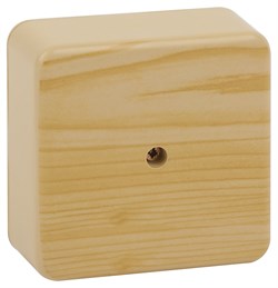 ЭРА Распаячная коробка ЭРА BS-P-50-50-20 без клеммы 50х50х20мм сосна IP40 Б0058702 - фото 86503