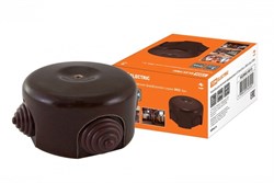 TDM Коробка распаячная фарфоровая D7,8х4,5см «ЭКО» бук SQ2802-0013 - фото 86555