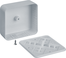 Navigator Коробка 93 411 NSS-DB-75-75-25-4-WH распаячная открытого монтажа 93411 - фото 86556