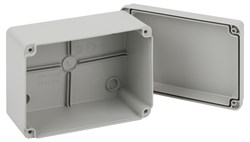 ЭРА Распаячная коробка ЭРА KORvp приборная подъездная открытой установки 150х110х85мм на винтах с гладкими стенками IP55 Б0058943 - фото 86601