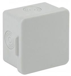 ЭРА KOR-65-65-50-4 Коробка распаячная открытой установки КОР 65х65х50мм без гермовводов 4 вх. IP54 Б0037444 - фото 86603