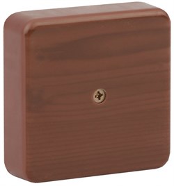ЭРА BS-O-75-75-20 Коробка распаячная 75х75х20 (без клеммы) дуб IP40 Б0031180 - фото 86667