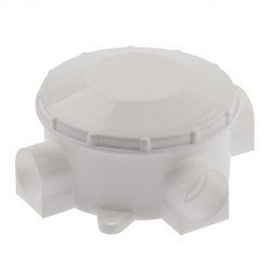 ЭРА Распаячная коробка KOR-70-35-3-w открытой установки трехрожковая белая IP42 Б0052726 - фото 86708