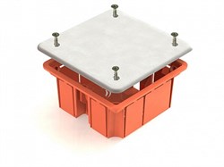 CHINT Коробка распаячная для скрытого монтажа в кирпичных стенах 92х92х40мм 8820004 - фото 86748