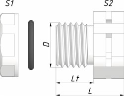 ГОФРОМАТИК (ЗЭТАРУС) Клапан дышащий КД-ПР-М20х1,5 IP68 серый zeta34929 - фото 86777