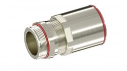 DKC Взрывозащищенный кабельный ввод ANR под небронированный кабель в гладкой стальной трубе M20х1,5 D5,5-13мм. Никелированная латунь.IP66/68 6018ANR20BKM2SB - фото 86948