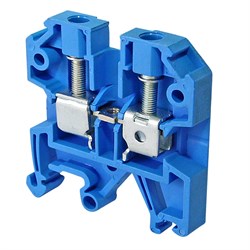 IEK Зажим наборный ЗНИ-4мм2 (JXB35А) синий YZN10-004-K07 - фото 87052