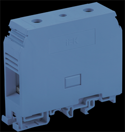 IEK Зажим наборный ЗНИ-95мм2 (JXB330А) синий YZN10-095-K07 - фото 87060