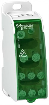 Schneider Electric Acti 9 Блок распределительный винтовой 1P 125А 10 отверстий LGY112510 - фото 87075