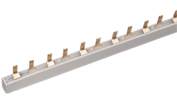 IEK Шина соединительная типа PIN (штырь) 3Р 63А (дл.1м) YNS21-3-063 - фото 87088