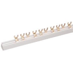 IEK Шина соединительная типа FORK (вилка) 3Р 100А (дл.1 м) YNS11-3-100 - фото 87094