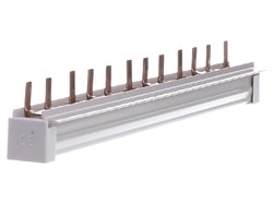 ABB PS3/12 Разводка шинная 3Ф на 12М 63 А штырек 2CDL230001R1012 - фото 87102