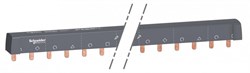 Schneider Electric Acti 9 Шинка гребенчатая 4P (NL1NL2…NL3) 24 мод.18мм 100А разрезаемая A9XPH524 - фото 87126