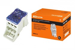 TDM Распределительный блок на DIN-рейку РБ-160 1П 160А (1х70+1x16/6x16) SQ0823-0003 - фото 87292