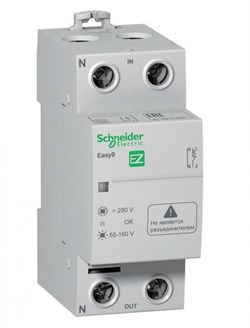 Schneider Electric EASY 9 Реле напряжения 1П+Н 40А, 230В =S= EZ9C1240 - фото 87329