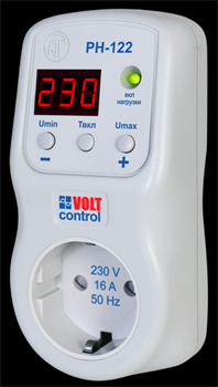 Новатек Реле напряжения РН-122 (вилка-розетка) РН-122 - фото 87331