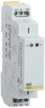 IEK ONI Импульсное реле ORM 1 контактакт 12-240 В AC/DC ORM-01-ACDC12-240V - фото 87451