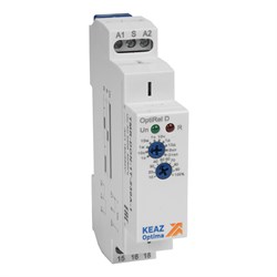 КЭАЗ Реле времени OptiRel D TMR-DOF-1T-230A-2 задержка выключения 16А 2СО 230АС 332011 - фото 87546